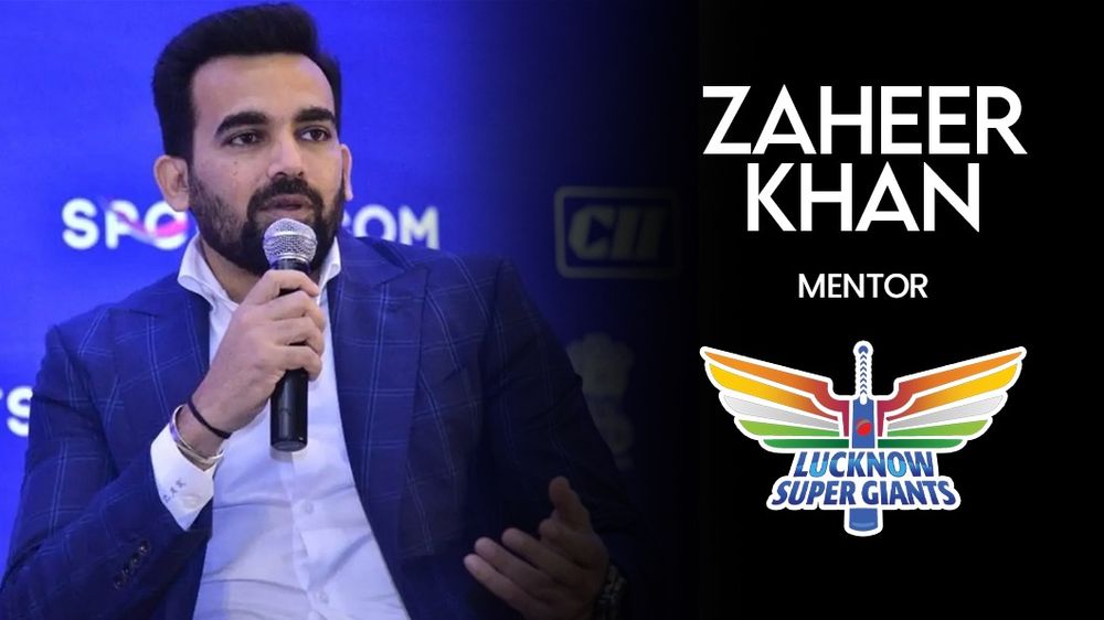 Zaheer Khan Joins Lucknow Super Giants as Mentor