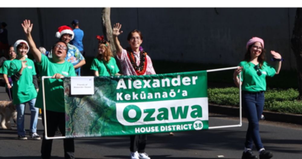 Alexander Ozawa, 19, announces run for Mililani’s State House District 38