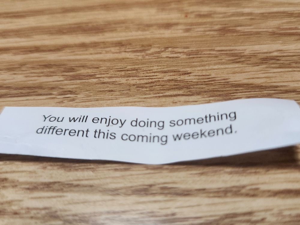 Fortune cookie fortune
