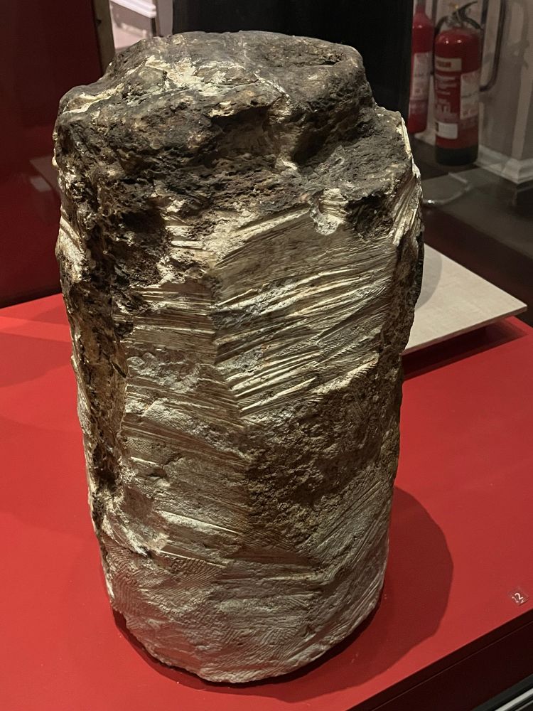 More bog butter, from the national museum in Dublin.