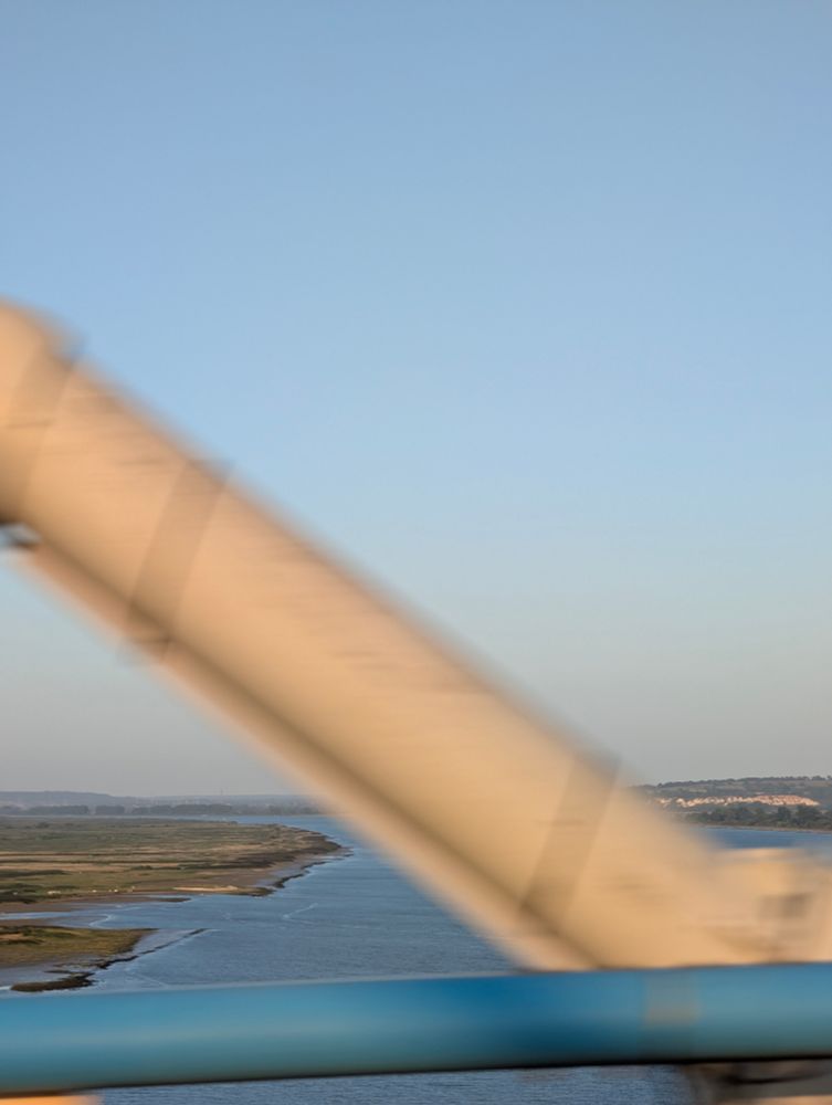 Photo ratée sur le pont de Normandie 