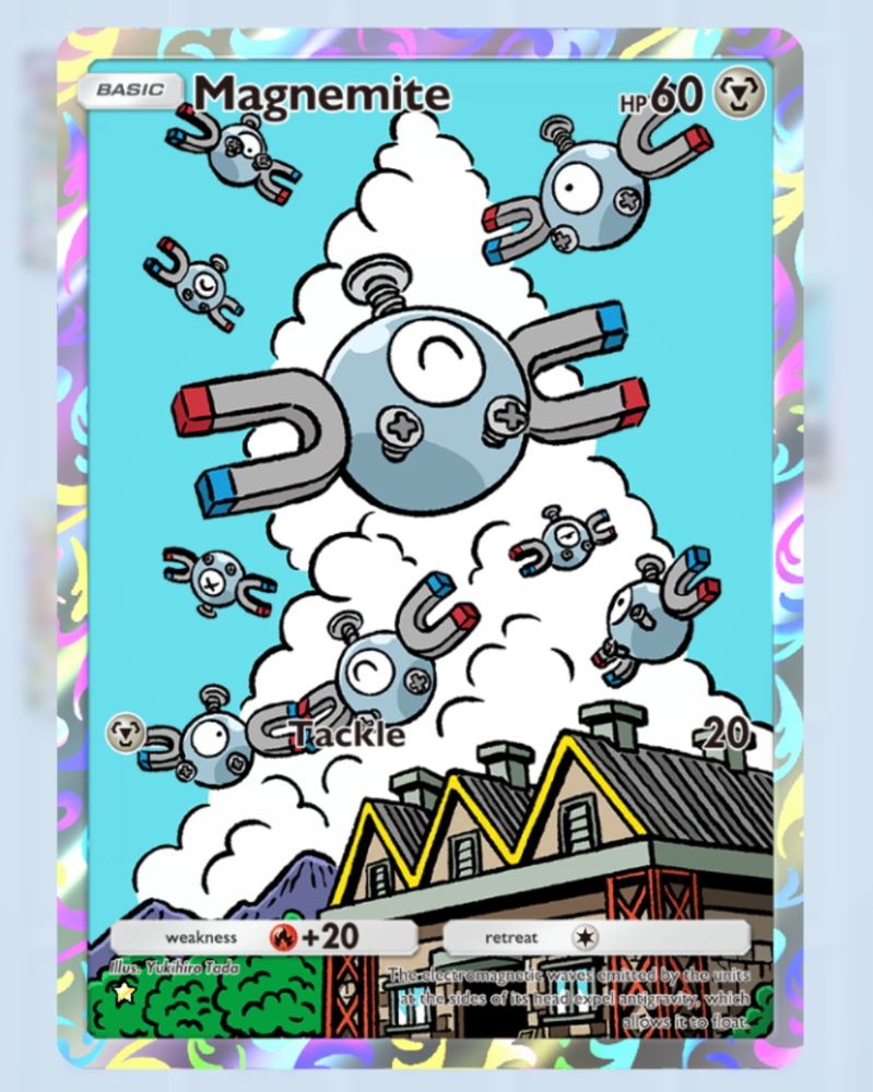 Magnemite Pokemon card