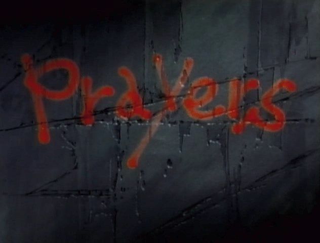 Title splash for Prayers