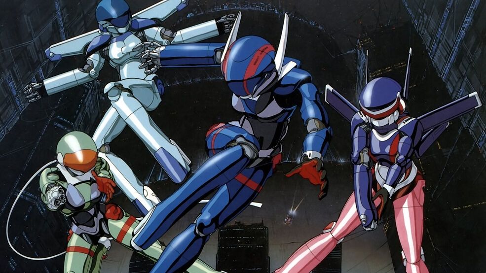 The Knight Sabers from Bubblegum Crisis