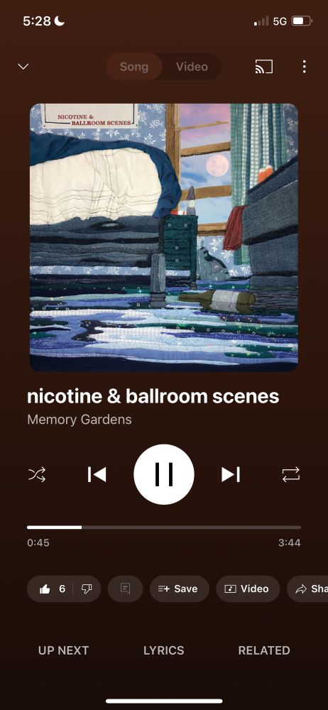 nicotine & ballroom scenes by memory gardens 