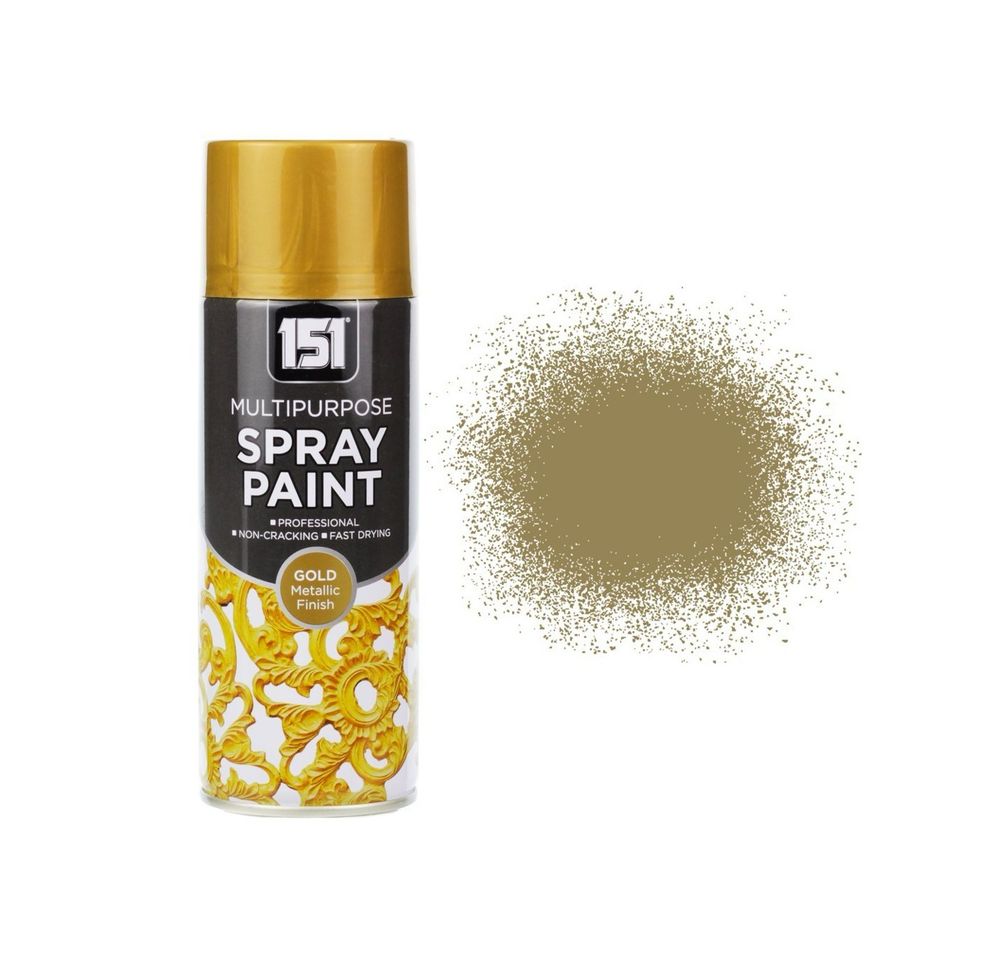Image of a can of gold spray paint