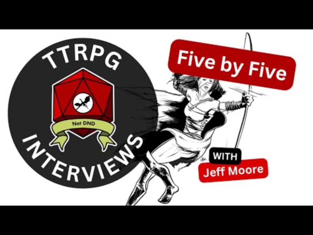 Not DnD | Five By Five - a rules lite tabletop rpg