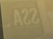 A zoomed and enhanced photo of the PlayDate screen from the above post shows a reflection of the acronym SSA which mirrored looks like it says ASS.