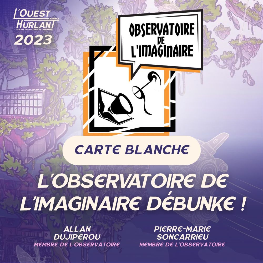 Couverture de l'épisode de podcast présentant le logo de L'Observatoire de l'Imaginaire.