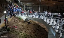 Emeryville Pedestrian Bridge Stairs