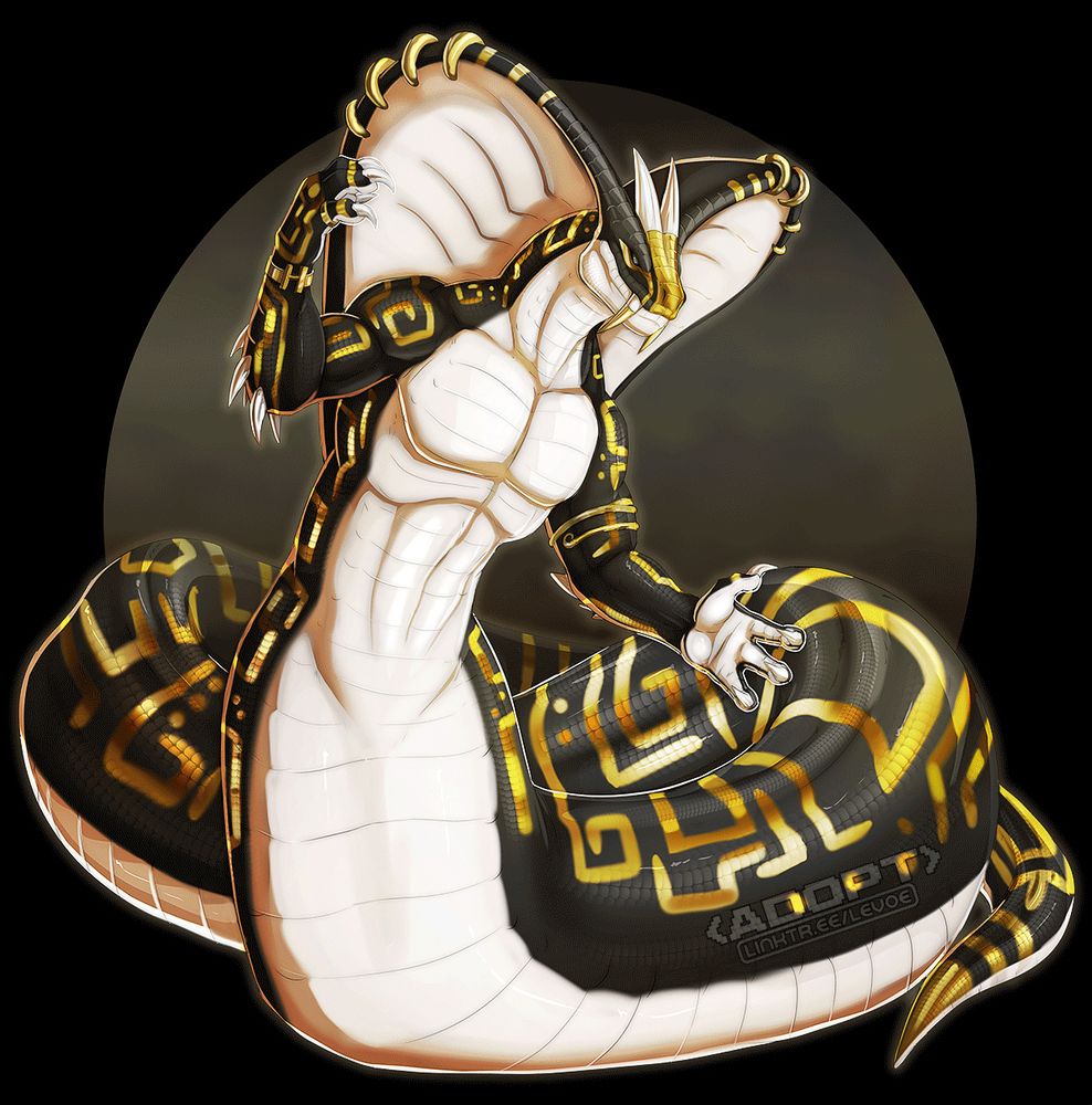Naga scalie dragon snake mythical creature fantasy furry art furry