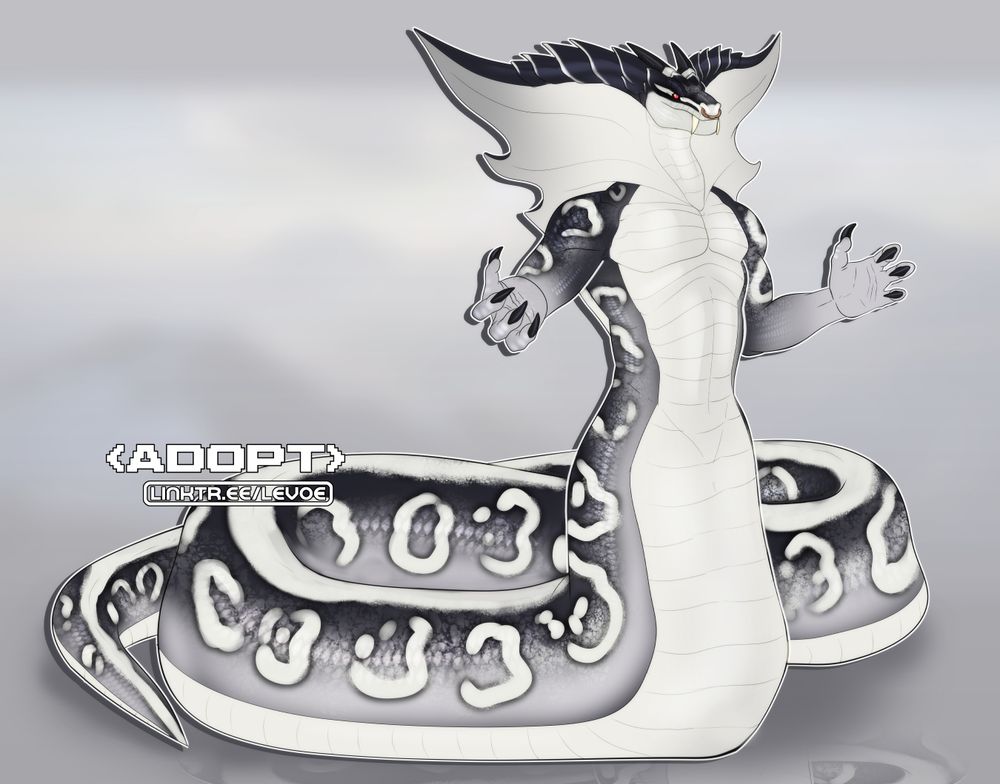 Naga scalie dragon snake mythical creature fantasy furry art furry