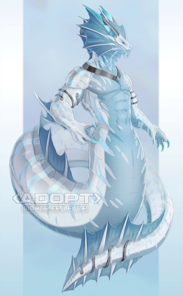 Naga scalie dragon snake mythical creature fantasy furry art furry