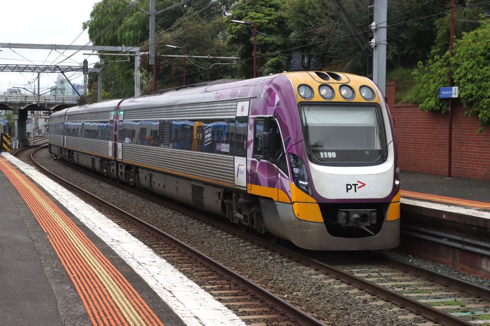 VLine train. 