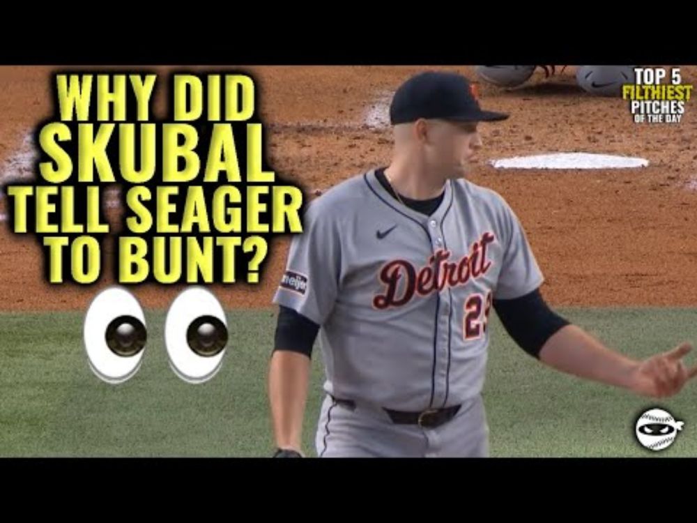 Tarik Skubal Tells Seager to BUNT! LOL (And dominates again)