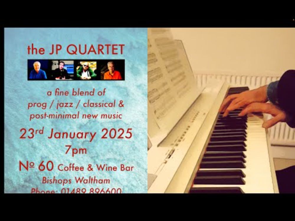 Preview for JP Quartet gig at No 60