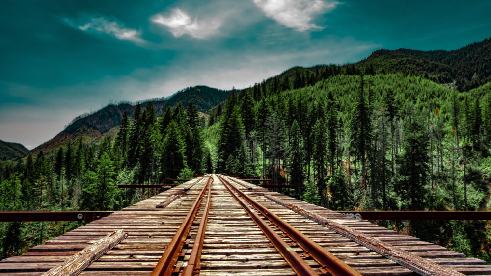 Train bridge PNW