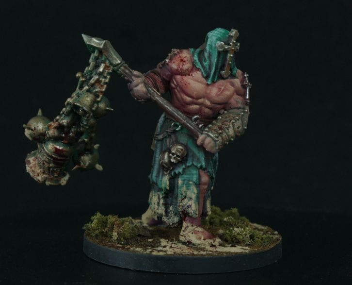 A painted Trench Pilgrim Communicant.