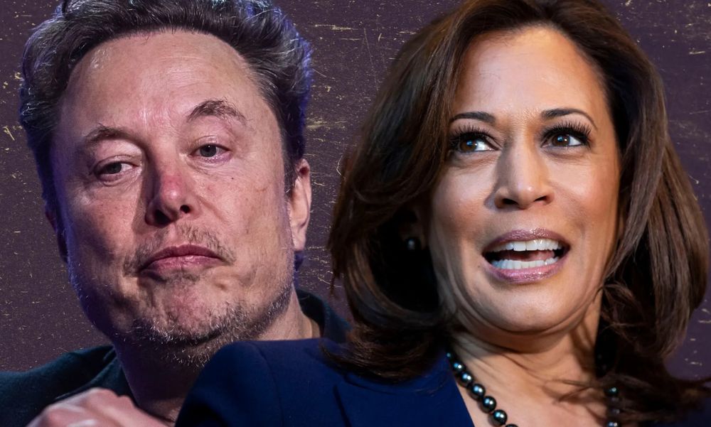 Elon Musk mocks Kamala Harris over video of her aiding the blind