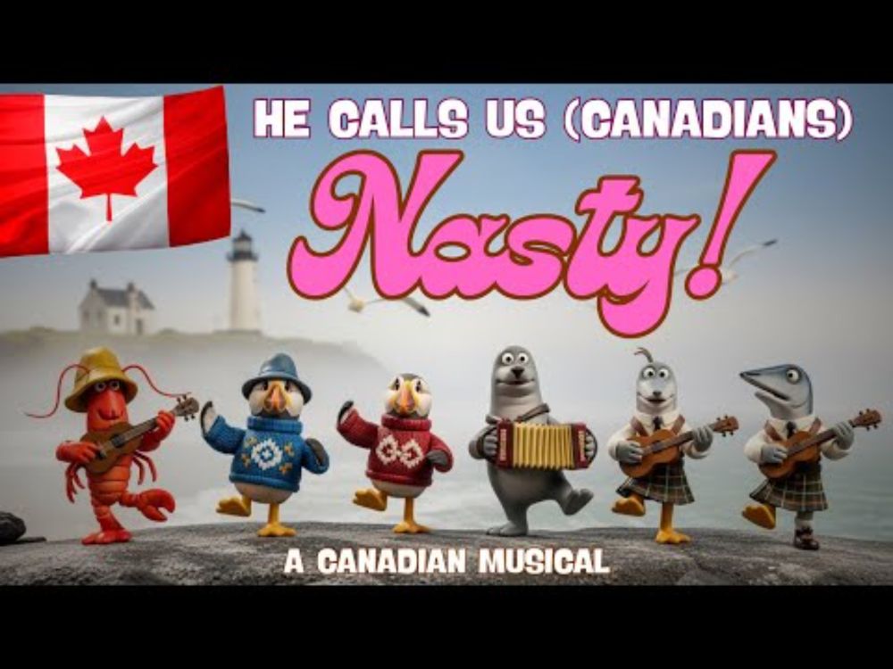 He Calls Canada "NASTY" - A Claymation Political Satire