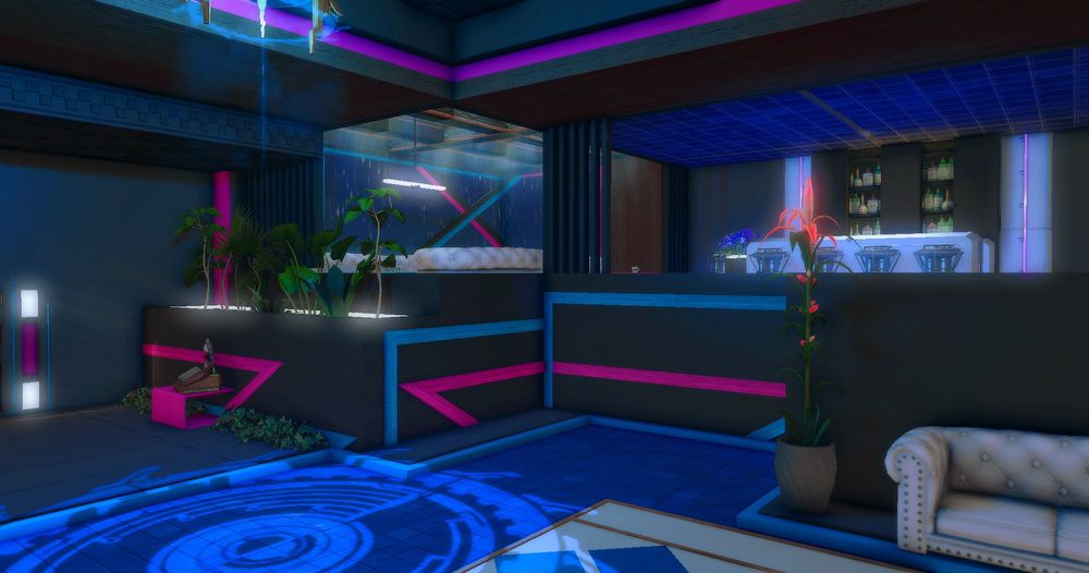 A FF14 Housing design themed around S9