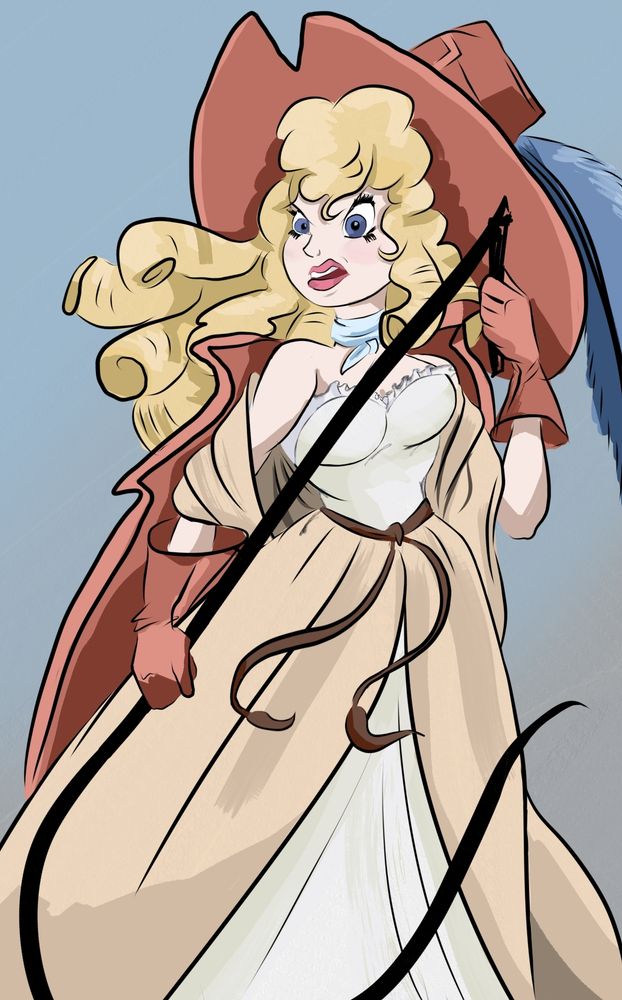 Raggedy Ann & Andy: A Musical Adventure . Babette in her Pirate outfit. With a whip