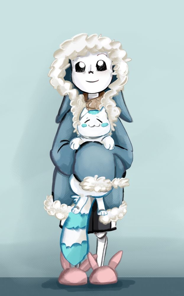 Ccino in a bunny hoodie. Sometimes, I forget he canonically has a bunny hoodie 
Ccino belongs to Black-Nyanko 