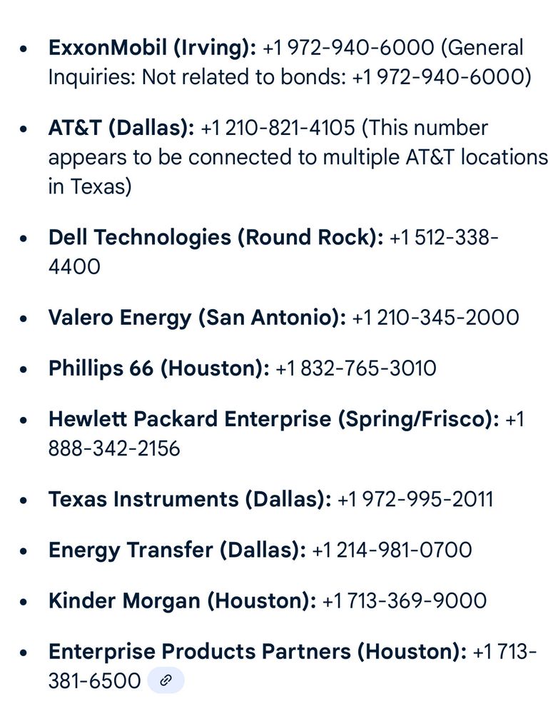 List of Texas companies 