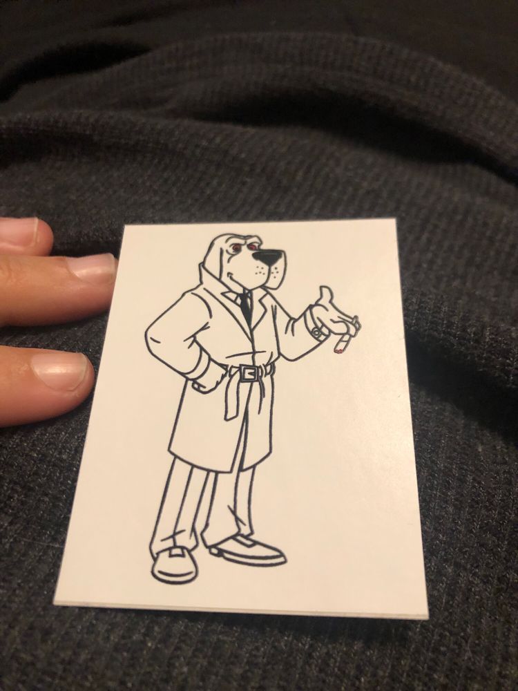 Sticker from Hannah of McGruff the crime dog