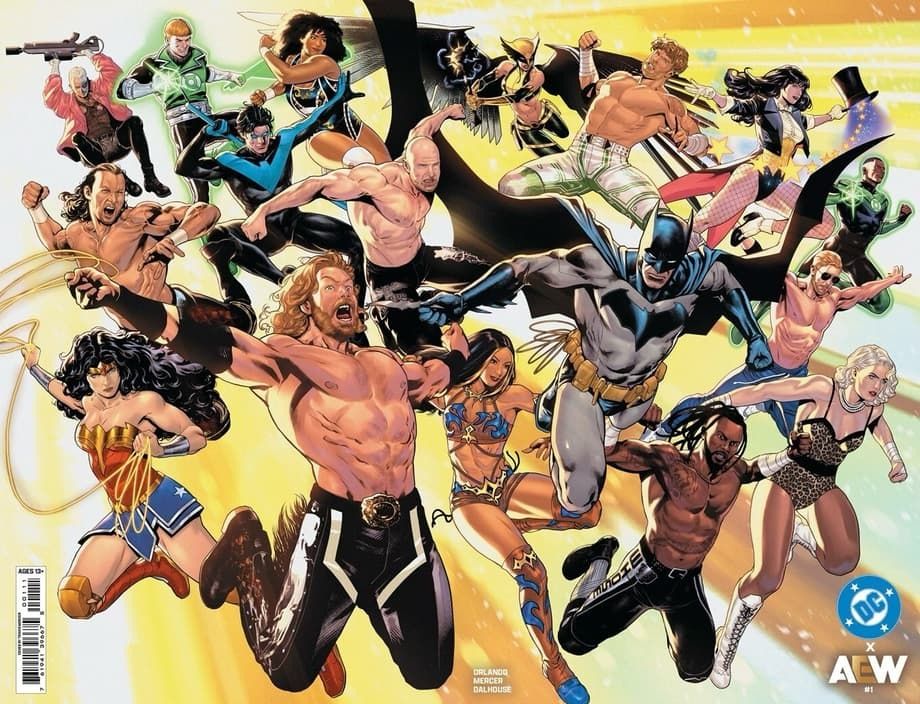 AEW x DC Comics