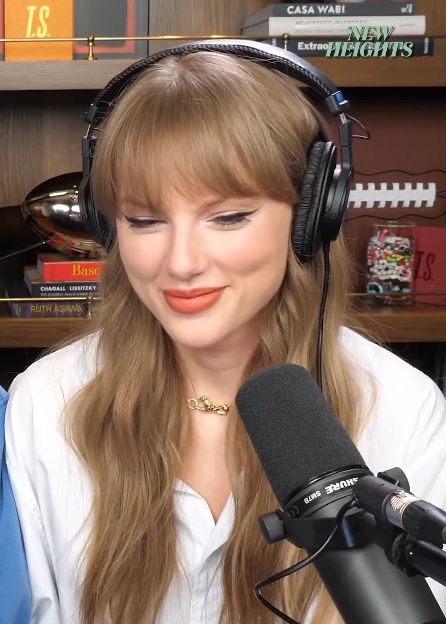 Taylor Swift on the New Heights Podcast