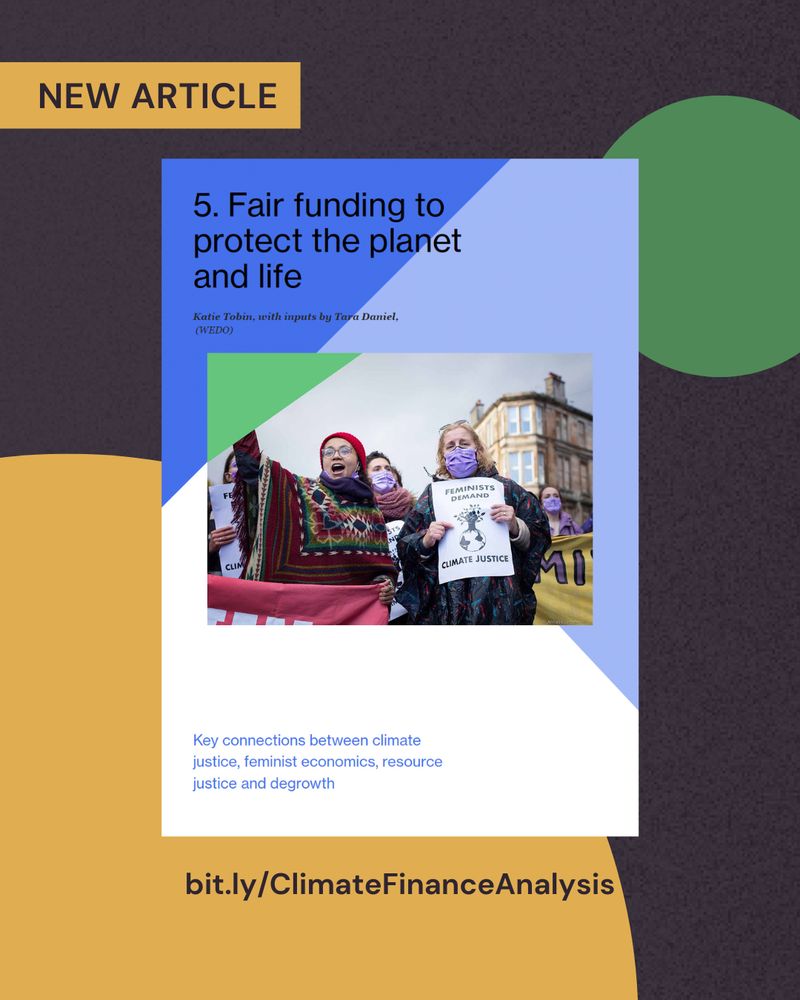 New Article — Fair funding to protect the planet and life — bit.ly/ClimateFinanceAnalysis