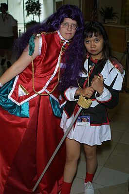 Anthy and Utena cosplay