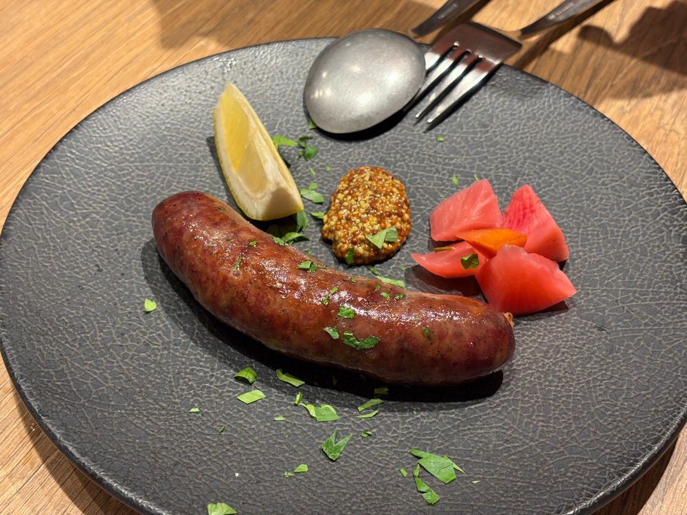 鹿肉のソーセージ