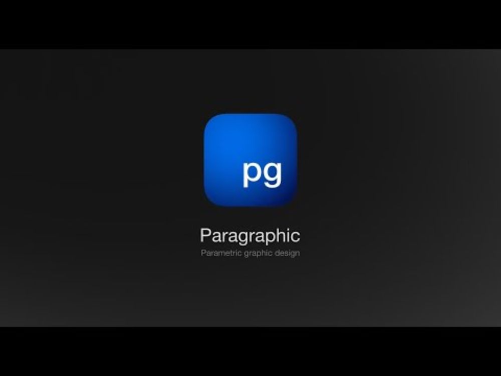 Paragraphic 1.1 - Parametric graphic design