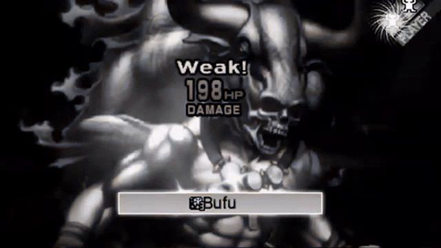 a video game screen shows a bull with 198 hp and a skull on it