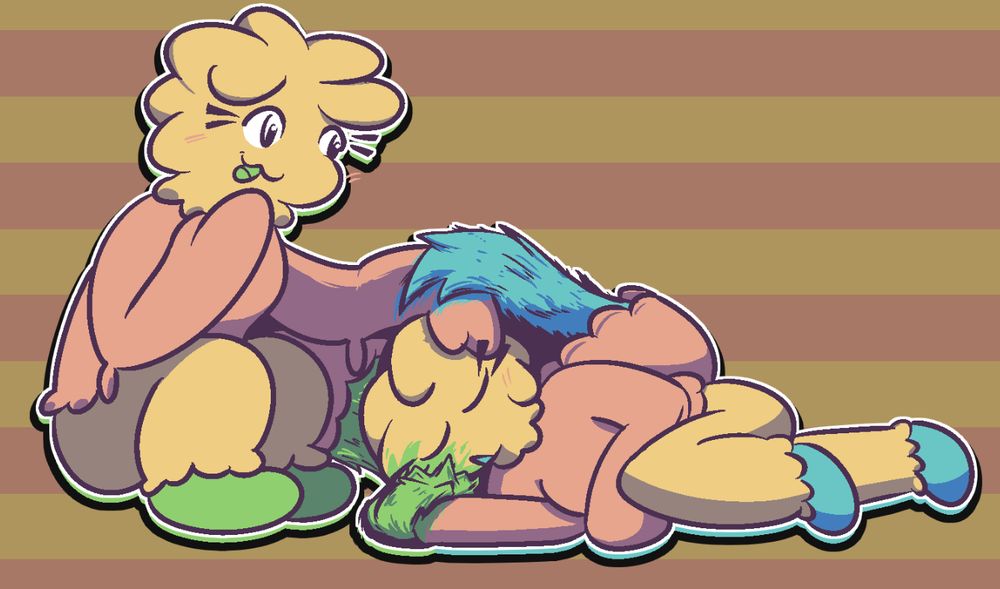 dobdop patting sleeping 2nd dobdop