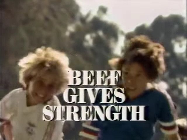 beef gives strength