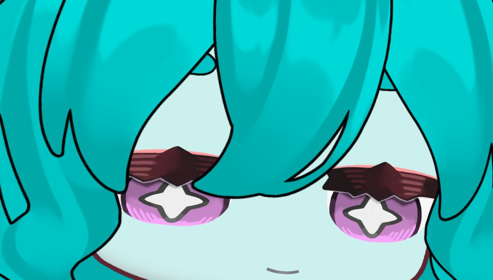 smug ghosti close up