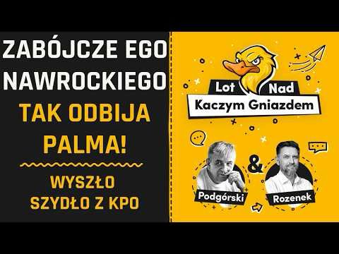 ZABÓJCZE EGO NAWROCKIEGO. TAK ODBIJA PALMA! WYSZŁO SZYDŁO Z KPO.