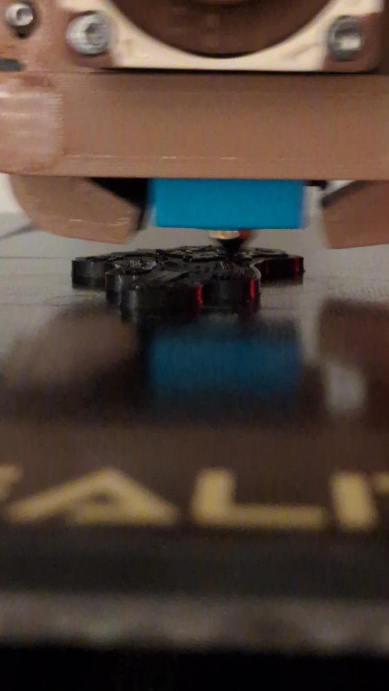 the previous image printing on my ender 3