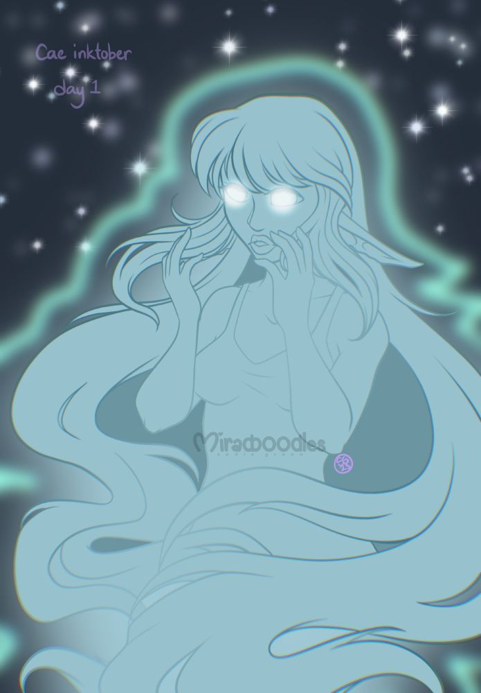 Ghost Mira. Spoopy-ghost!