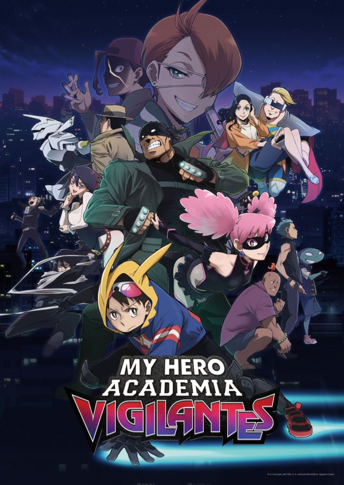 Key visual for My Hero Academia: Vigilantes 