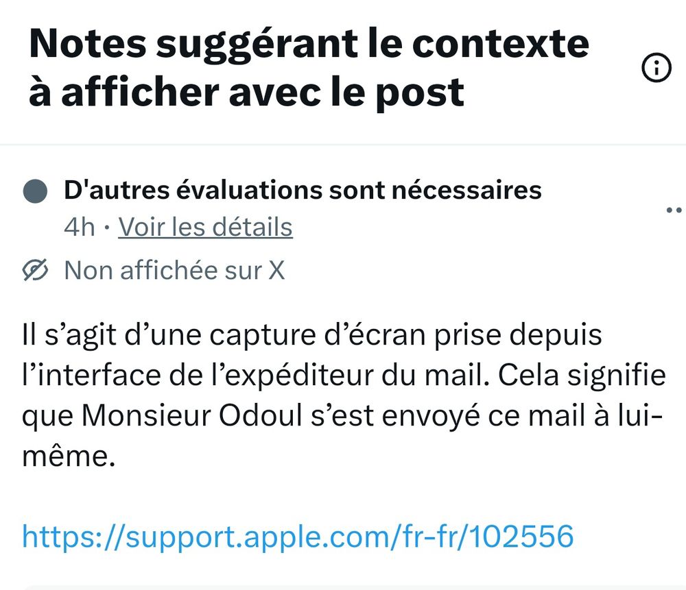 Selon la communauté Twitter, Julien Odoul du RN se serait envoyé lui-même un mail de menace de mort. 