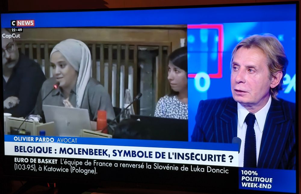 Débat entre personnalités de l'ultra droite sur le grand remplacement en Belgique. 