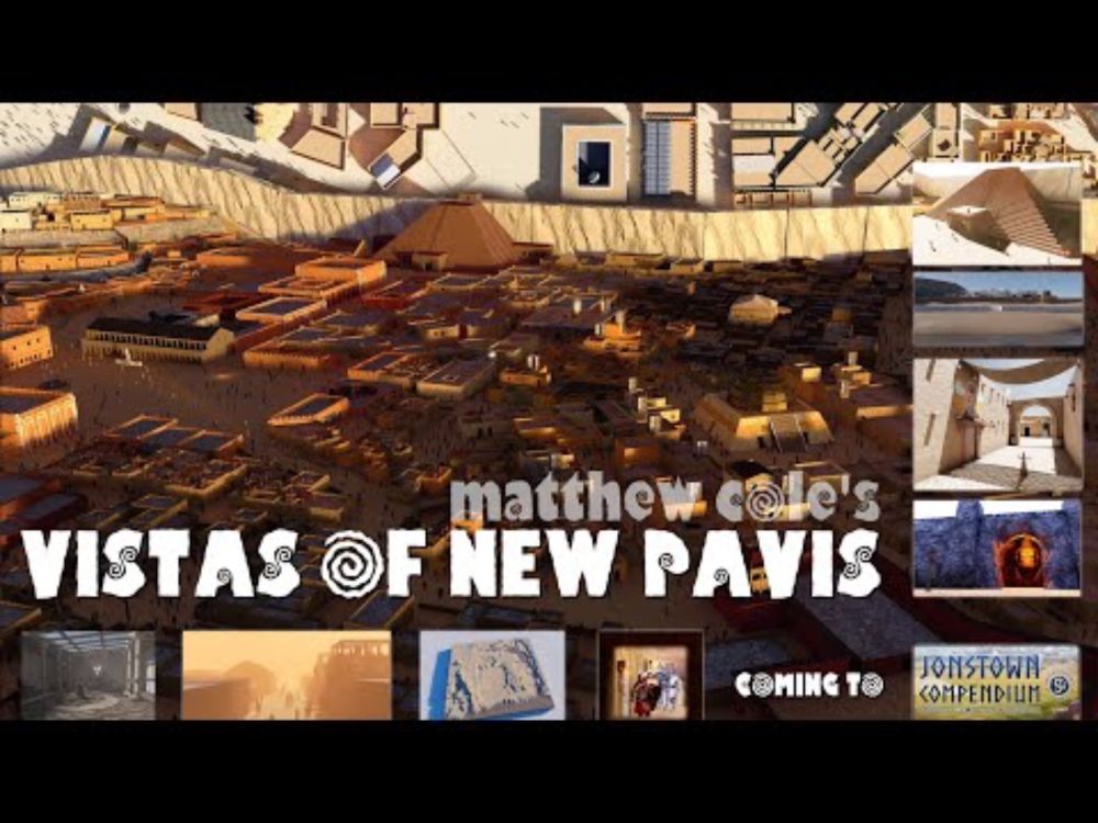 Vistas of New Pavis Book Release Teaser Trailer - May Yelm always smile on your trades!