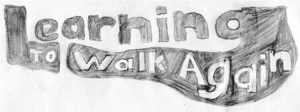 A very rough first draft which has horrible letter spacing. I knew I had to through something together very quickly so I could get the site online as soon as possible. 