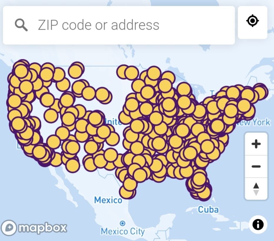 Map of planned events for #GoodTroubleLivesOn