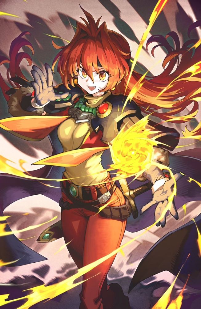 This is actually the second skeb I have gotten from Navigavi. Really wanted to get them to draw Lina with her armor on