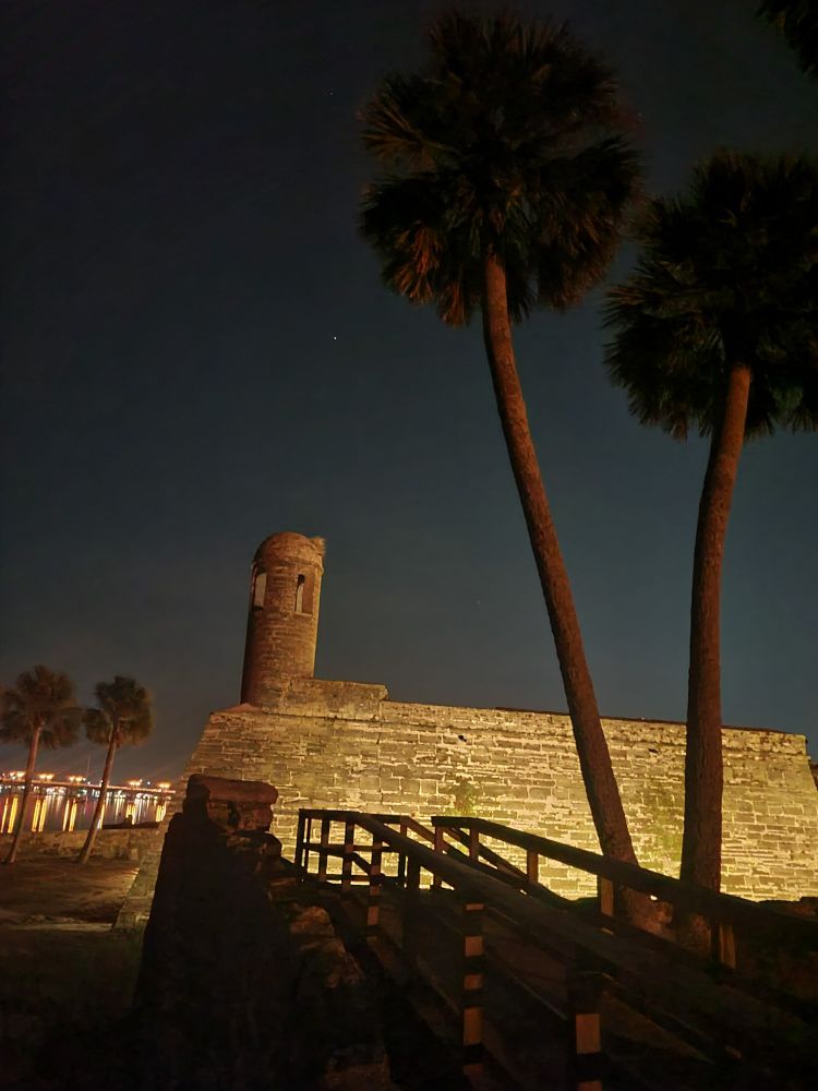 Castillo de San Marco in St Augustine.  Old Spainsh fort. 